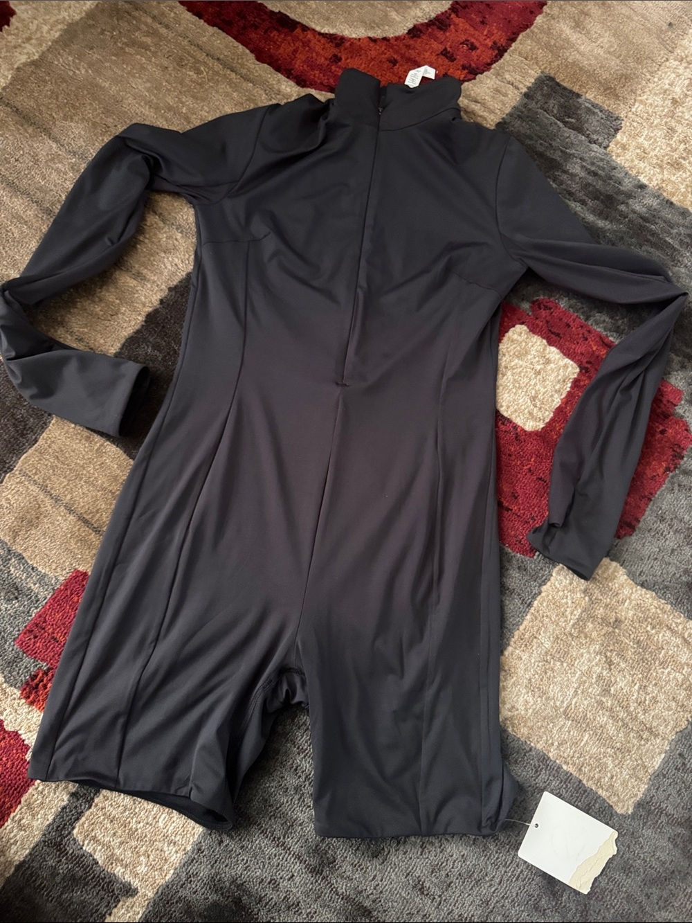 lululemon athletica Black Long-Sleeve Unitard